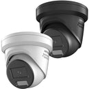 Hikvision 6MP 4CH CCTV Kit: 4 Turret Cameras with AcuSense + 4CH PoE NVR (DS-2CD2366G2H-IU, DS-7604NI-I1-4P without HDD)