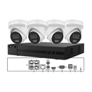 HiLook 4 x 6MP Cameras & 4CH NVR CCTV Kit: 4 AI Turret Cameras + 4CH NVR Bundle