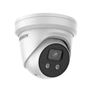 Hikvision 8MP AcuSense Live-Guard Turret DS-2CD2386G2-ISU/SL Strobe, Alarm & Audio