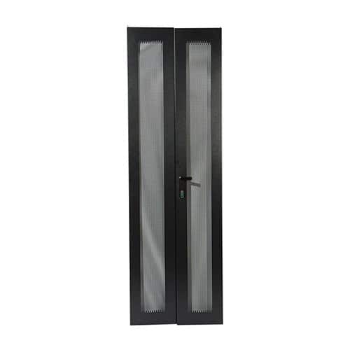 Wideband 42RU 600W Free Standing Cabinet Rear Dual Mesh Door