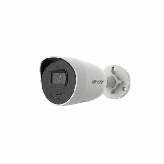 Hikvision – DS-2CD2046G2-IU/SL – 4MP 2.8mm AcuSense Strobe Light and Audible Warning Fixed Bullet Network Camera