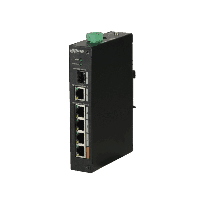 Dahua 4-Port PoE Switch (Unmanaged) – DH-PFS3106-4ET-60