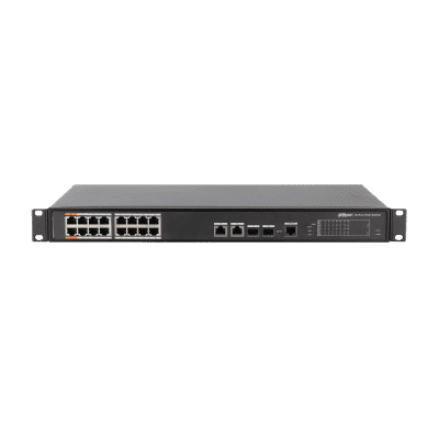 DaHua 16-Port PoE Managed Switch – DH-PFS4218-16ET-190